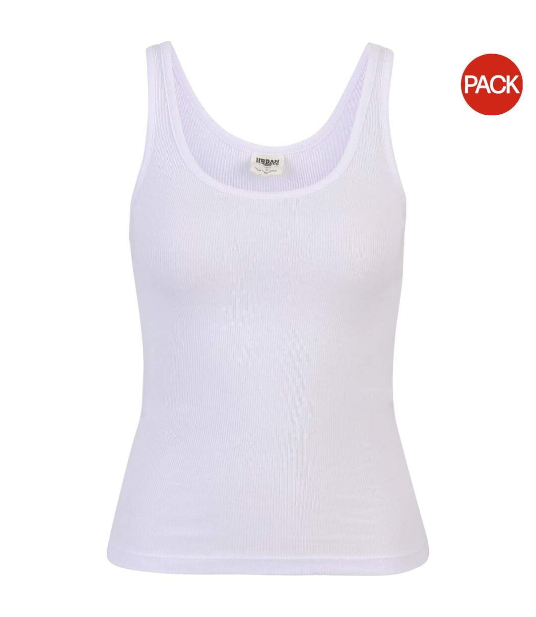 Débardeurs Basic Femme Blanc Urban Classics-1