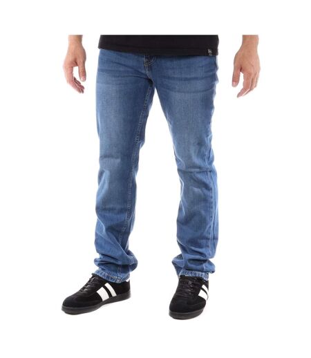 Jean droit bleu moyen homme lee cooper model 4584 - 31