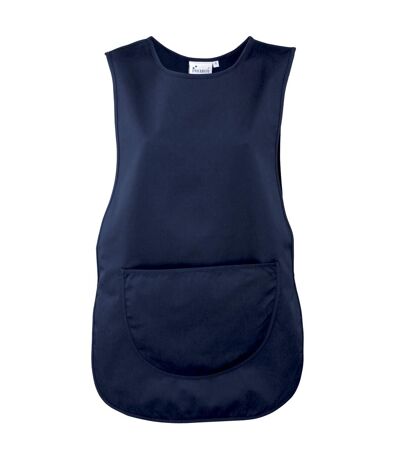 Premier Ladies/Womens Pocket Tabard / Workwear (Pack of 2) (Navy) (UTRW7031)