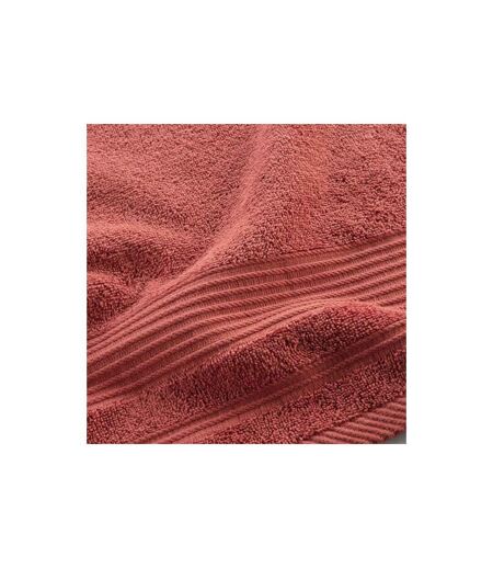 Serviette de Toilette Tendresse 50x90cm Terracotta