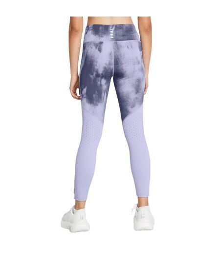 Legging launch femme violet Under Armour