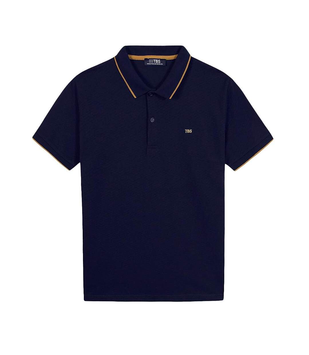 Polo marine homme tbs lierre-1