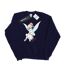 Disney - Sweat TINKERBELL CHRISTMAS FAIRY - Femme (Bleu marine) - UTBI11822-1