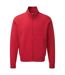 Russell Mens Authentic Full Zip Sweatshirt Jacket (Classic Red)