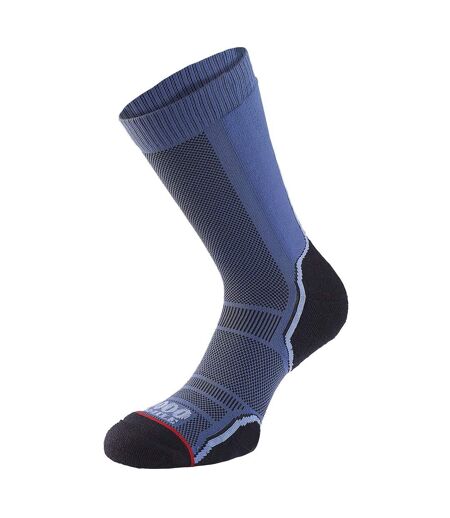 2 Pack Men's Single Layer Trek Socks - Twin Pack
