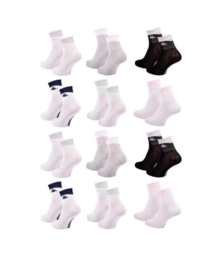 Chaussettes KAPPA QUARTER - Pack de 12 pcs 1043