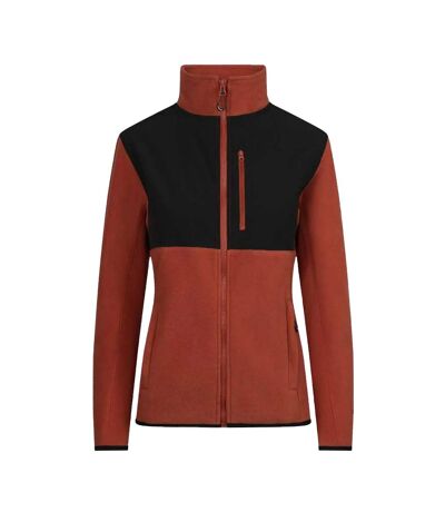 Veste polaire arcade at femme rouge rouille Trespass