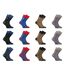 Lot de 12 paires de chaussettes de ville homme Town Serge Blanco-1