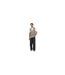 Gilet Homme Gris Pâle Chiné Brave Soul-1