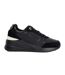Baskets Elatie Hidden Femme Noir Dune London-1
