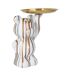 Vide-Poche Statue Ourson 23cm Blanc-1