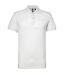 Asquith & Fox Mens Short Sleeve Performance Blend Polo Shirt (White) - UTRW5350