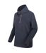 Womens/ladies Solenne Fleece Navy Silver Regatta-4