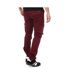Pantalon rouge bordeaux homme paname brothers live - 3xl-2