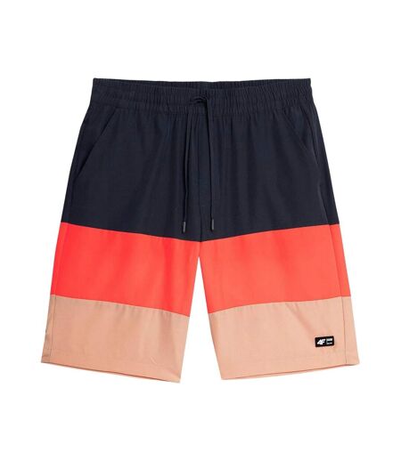 Short De Bain Ss23ubdsm024 Homme Rouge Bleu Marine 4F