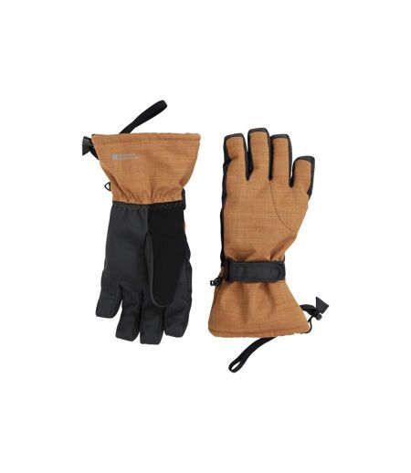 Gants De Ski Lodge Homme Brun Clair Mountain Warehouse