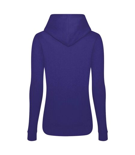 AWDis Just Hoods Womens/Ladies Girlie College Pullover Hoodie (Purple) - UTRW3481
