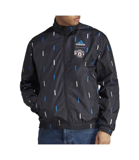 Manchester united veste noire homme adidas 2022/23 - l