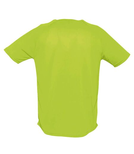 SOLS Mens Sporty Short Sleeve Performance T-Shirt (Apple Green)