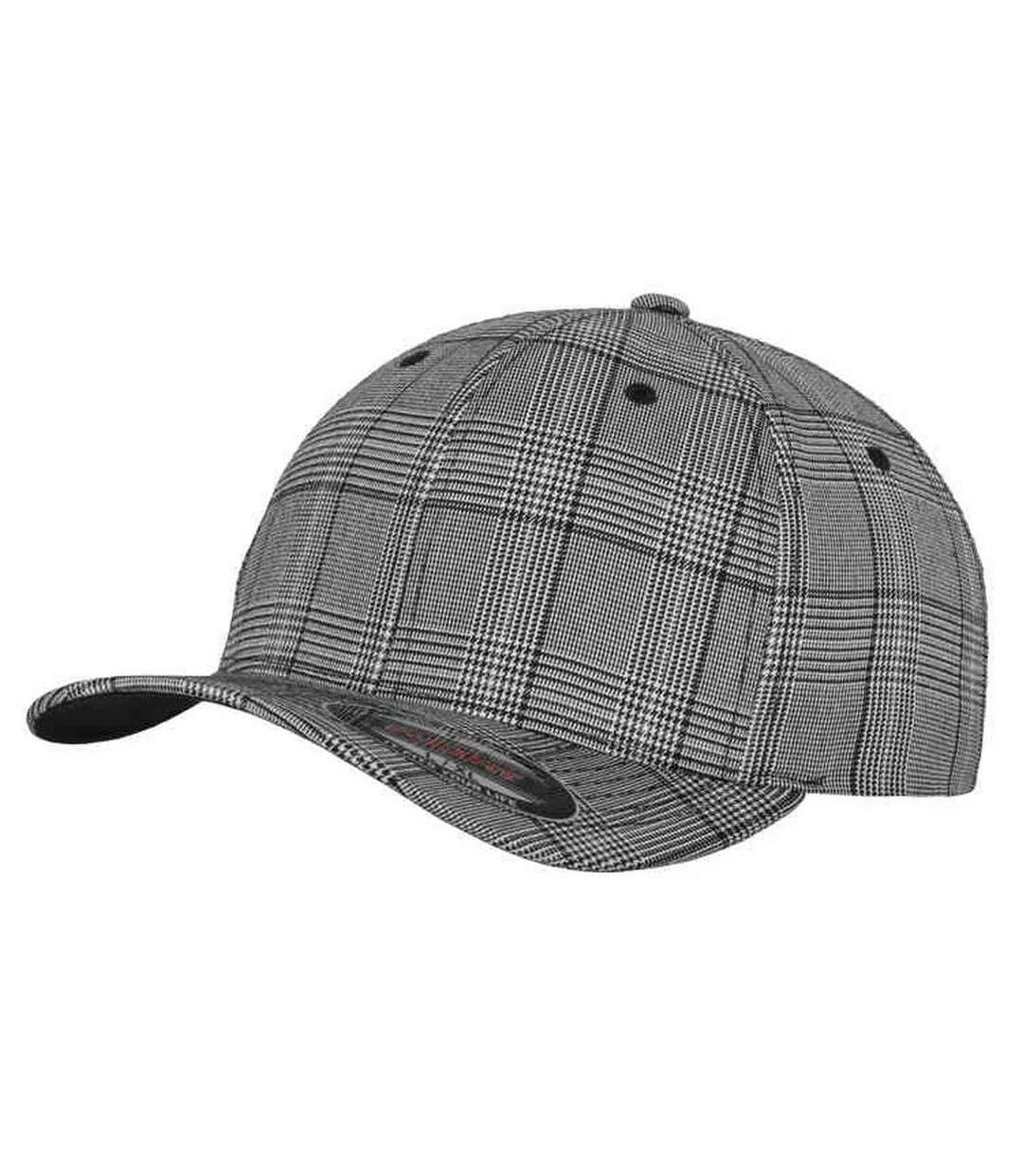Casquette De Baseball Noir Blanc Flexfit-3