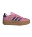 Baskets Court Bold Femme Rose Bleu Marine Adidas-4