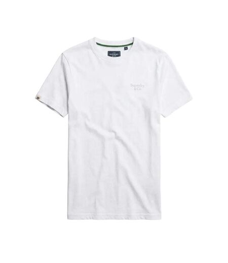 T-Shirt blanc homme superdry essential serif