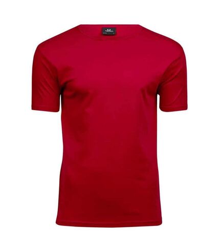 Tee Jays Mens Interlock T-Shirt (Red) - UTPC4094