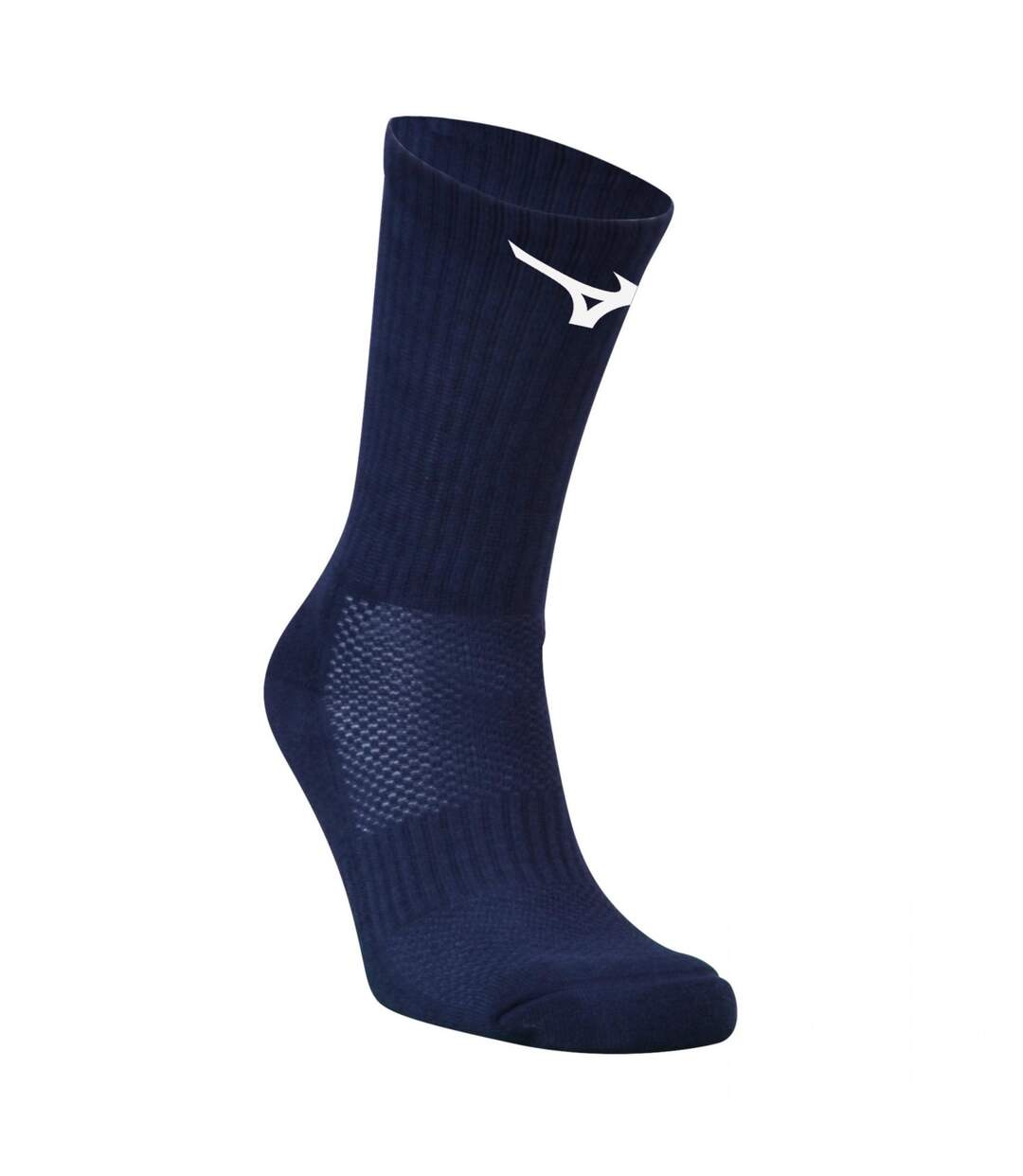 Unisex Adult Crew Socks Navy Mizuno-2