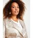 Blouson zippé tissu enduit brillant-4