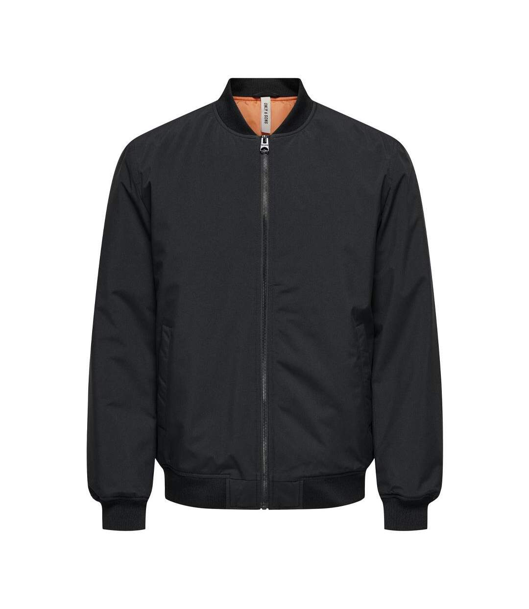 Bomber noir homme only & sons josh-1