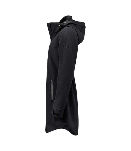 Womens/ladies Wedderburn Waterproof Jacket Black Cutter & Buck