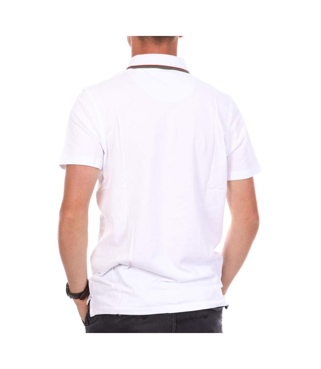 Polo blanc homme jack&jones jwhpauplos play - m-2