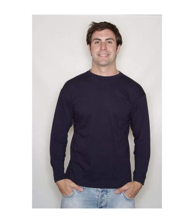 T-shirt Iconic Classic Homme Bleu Marine Foncé Fruit Of The Loom