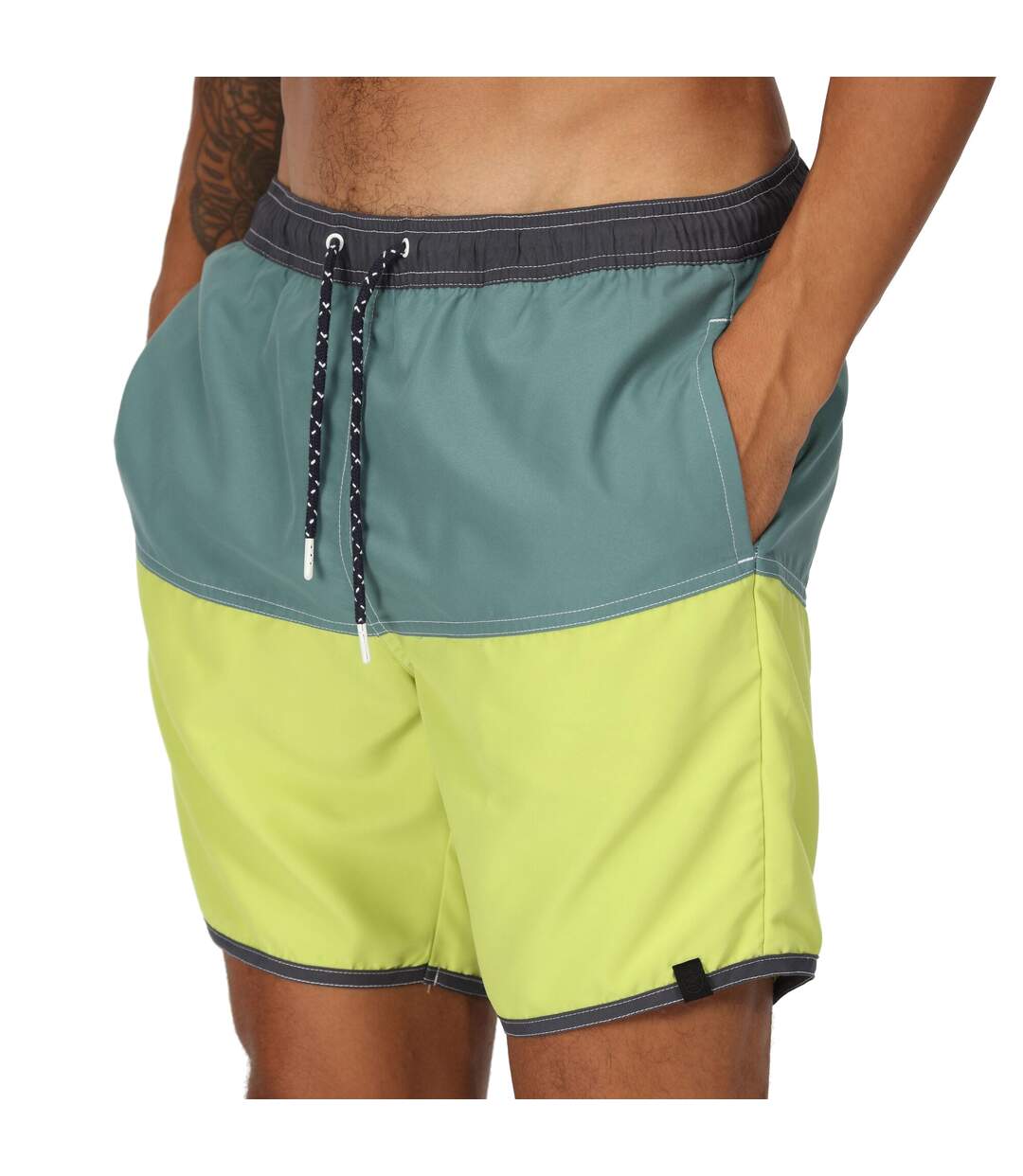 Short de bain benicio homme céladon Regatta