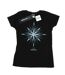 Disney T-shirt en coton Frozen 2 Elsa Signature Snowflake pour femmes/femmes (Noir) - UTBI21630-1