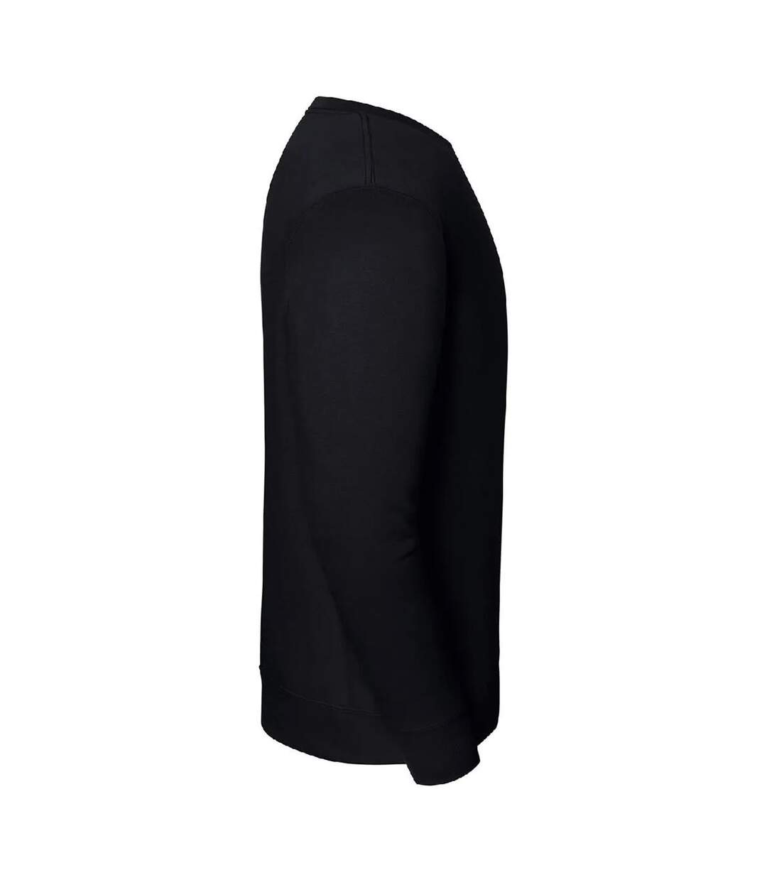 Mens Iconic Premium Sweatshirt Black Fruit Of The Loom-4