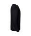 Mens Iconic Premium Sweatshirt Black Fruit Of The Loom-4