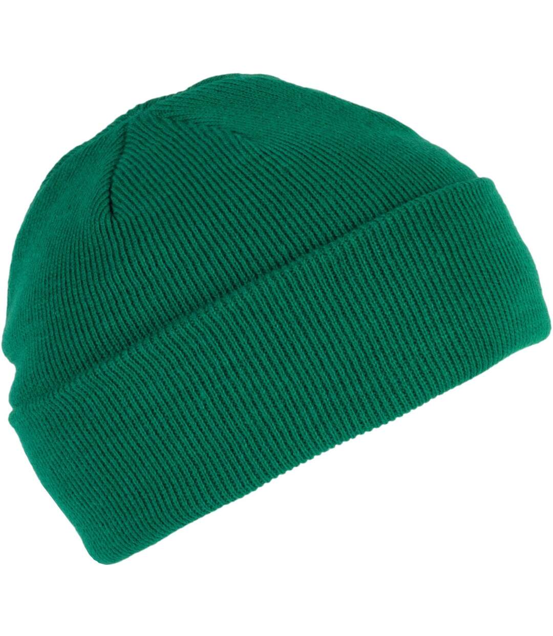 Bonnet tricoté adulte - KP031 - vert kelly-2