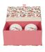 Coffret 2 Bougies Parfumées Maman Chérie 8cm Rose-1
