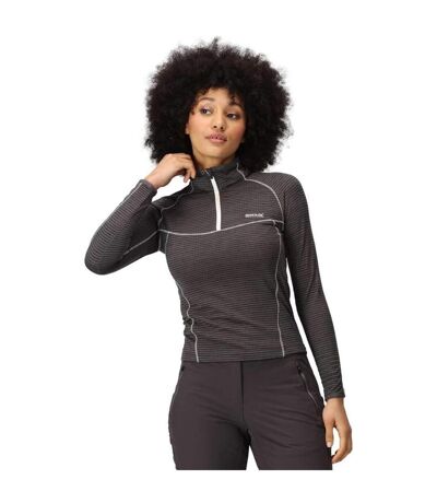 Womens/ladies Yonder Ii Half Zip Fleece Top Seal Grey Regatta