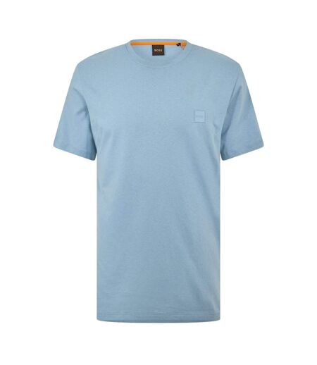 T-shirt Motif/style Orange Homme Bleu Pastel Boss