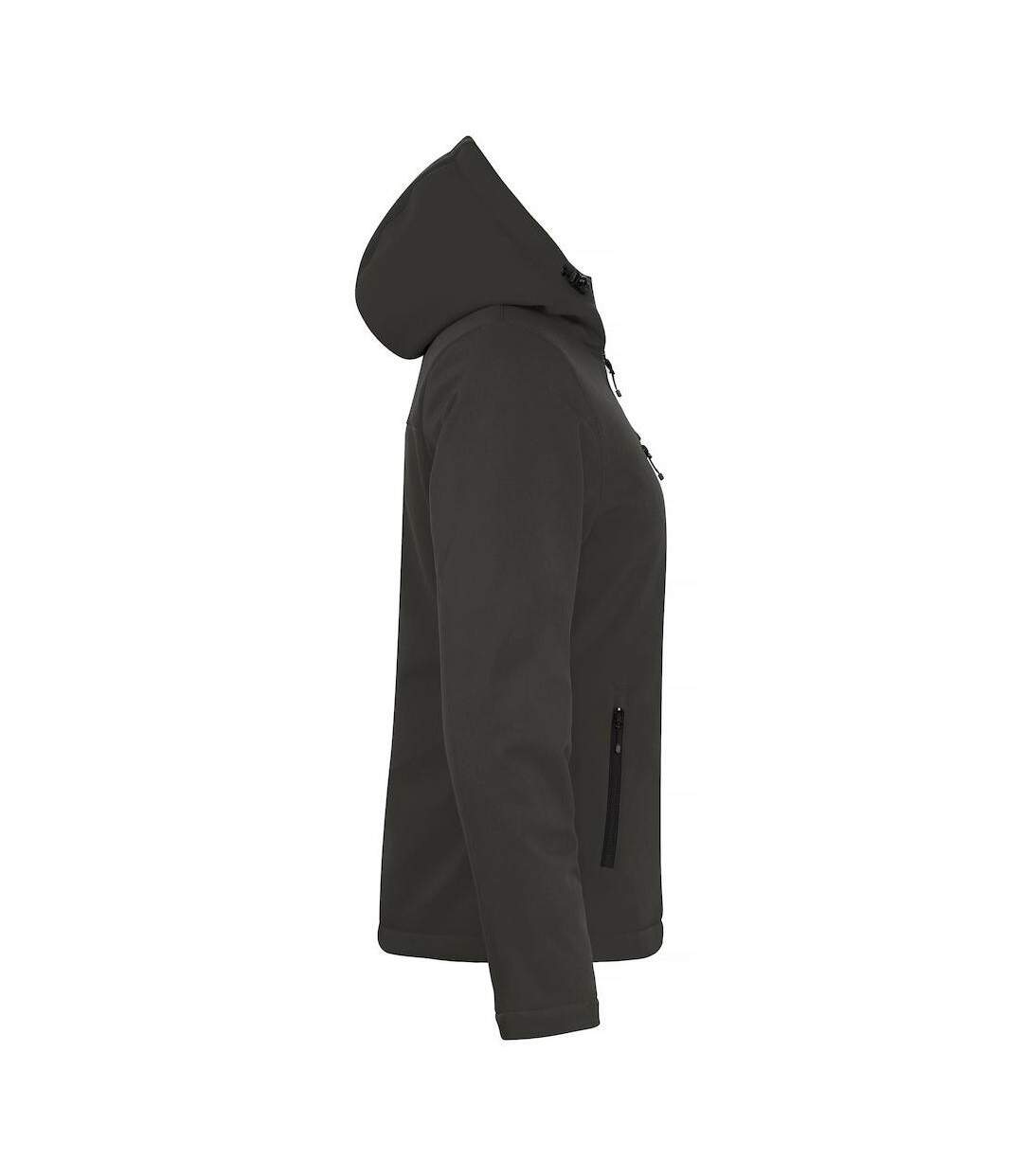 Doudoune Softshell Femme Gris Foncé Clique-4