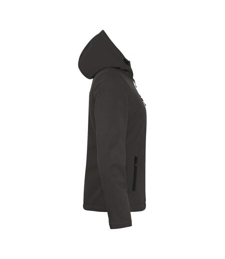 Doudoune Softshell Femme Gris Foncé Clique