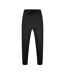 Mens Hadiko Drawstring Waist Joggers Black Boss-2