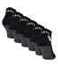 6 Pack Mens Bamboo Ankle Grip Socks | Reinforced Heel & Toe Soft Non Slip Socks-1