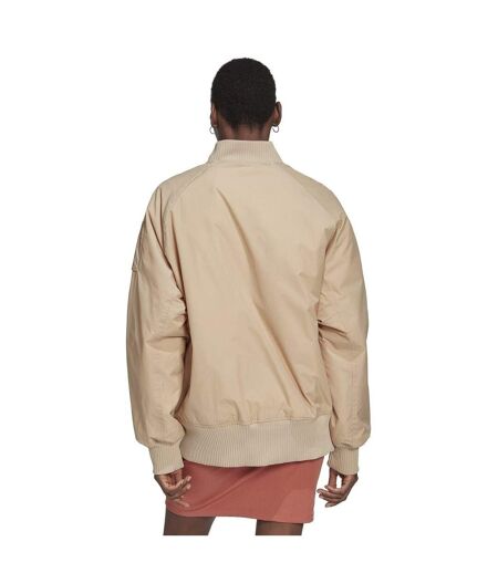 Blouson Aviateur Femme Beige Adidas