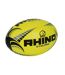 Rhino - Ballon de rugby CYCLONE (Jaune fluo) (Taille 5) - UTRD1451