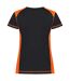 Womens/ladies Ambition T-shirt Visibility Orange Clique-2