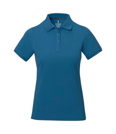 Calgary short sleeve ladies polo tech blue Elevate