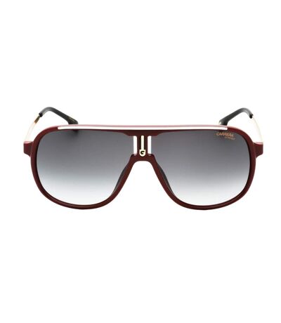 Lunettes De Soleil Motif/style Dégradé Homme Taille Unique Gris Foncé Rouge Carrera